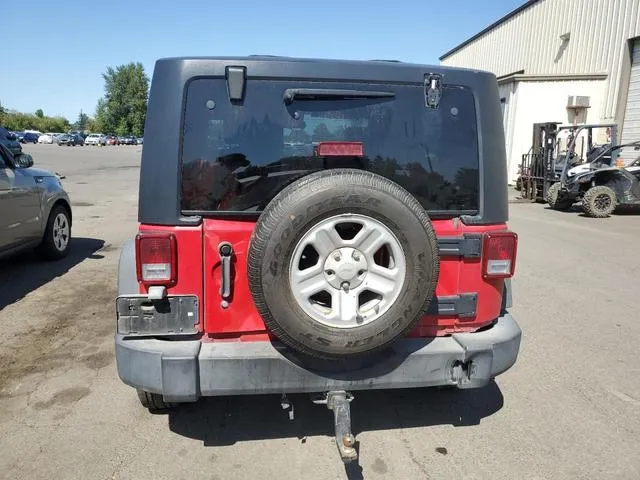 1J8FA24157L164884 2007 2007 Jeep Wrangler- X 6