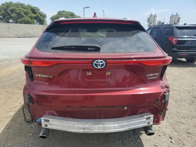 JTEAAAAH4MJ073153 2021 2021 Toyota Venza- LE 6