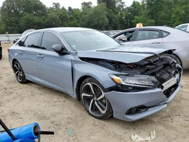 1HGCV3F21NA033164 2022 2022 Honda Accord- Hybrid Sport 4