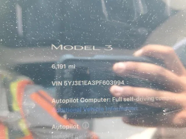 5YJ3E1EA3PF603994 2023 2023 Tesla MODEL 3 9