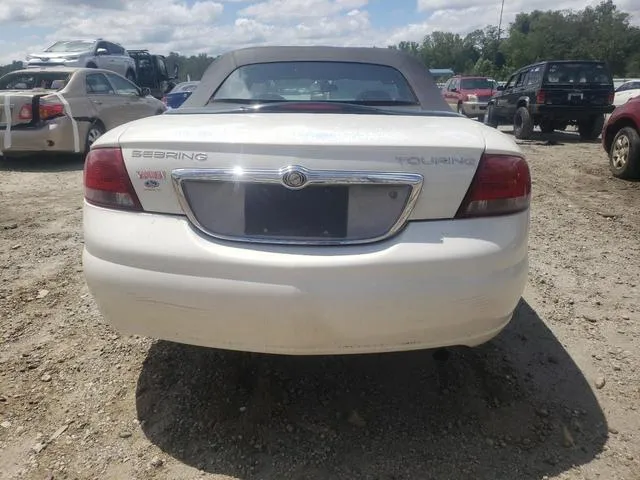 1C3EL55R64N256321 2004 2004 Chrysler Sebring- Lxi 6