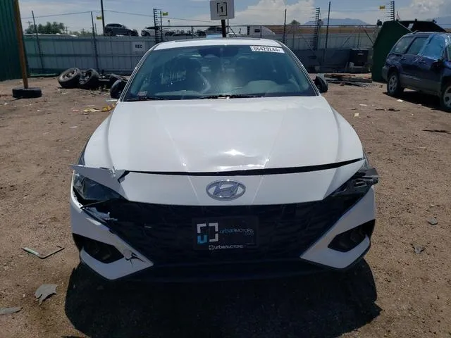 KMHLR4AF7MU146659 2021 2021 Hyundai Elantra- N Line 5