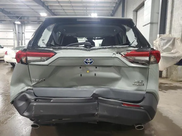 2T3B6RFV5MW016596 2021 2021 Toyota RAV4- Xle Premium 6