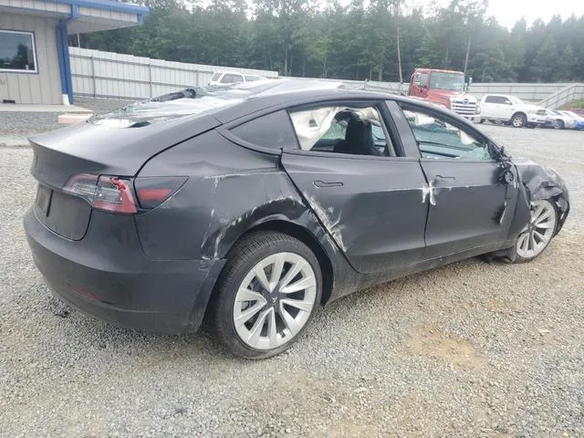 5YJ3E1EB8NF121592 2022 2022 Tesla MODEL 3 3