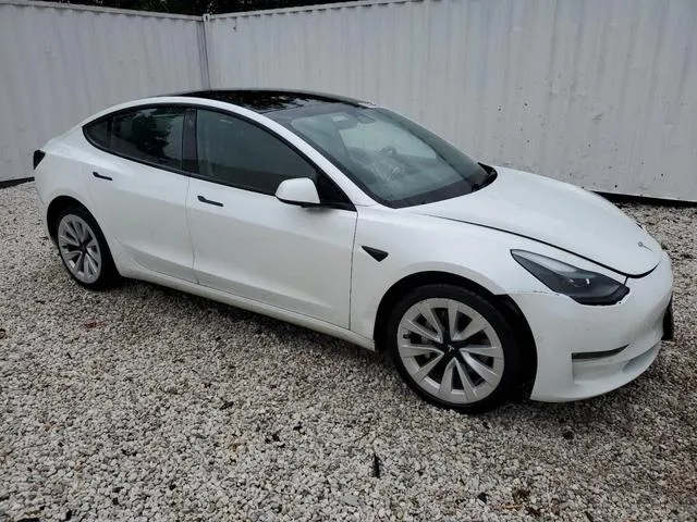 5YJ3E1EB1NF291356 2022 2022 Tesla MODEL 3 4