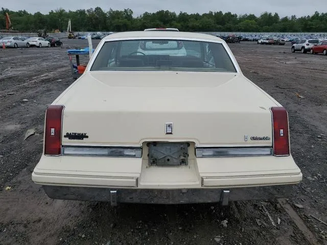 1G3GM47A5FP311058 1985 1985 Oldsmobile Cutlass- Brougham 6