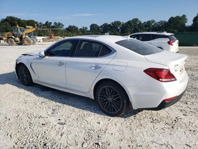 KMTG34LA0KU012485 2019 2019 Genesis G70- Elite 2