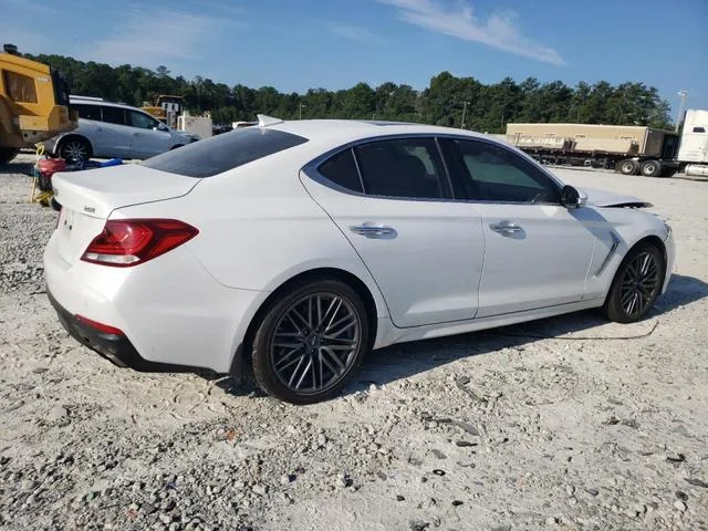 KMTG34LA0KU012485 2019 2019 Genesis G70- Elite 3