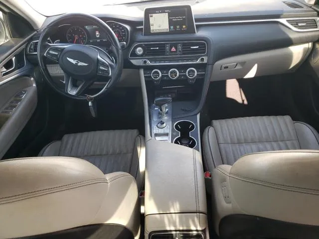 KMTG34LA0KU012485 2019 2019 Genesis G70- Elite 8