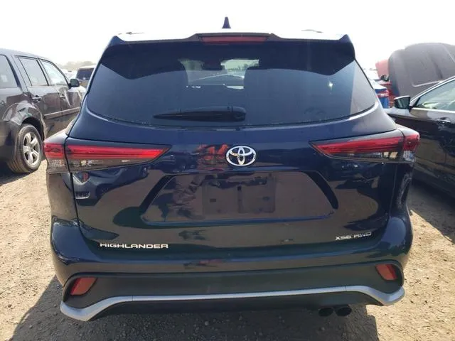 5TDJZRBHXMS147625 2021 2021 Toyota Highlander- Xse 6