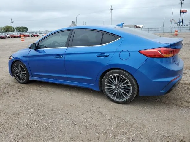 KMHD04LB4HU314580 2017 2017 Hyundai Elantra- Sport 2