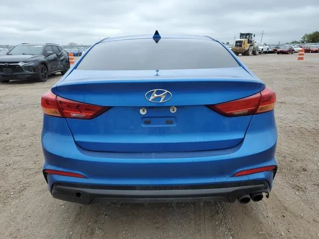 KMHD04LB4HU314580 2017 2017 Hyundai Elantra- Sport 6