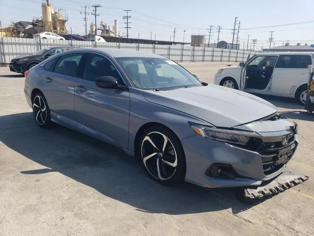 1HGCV1F33MA005443 2021 2021 Honda Accord- Sport 4