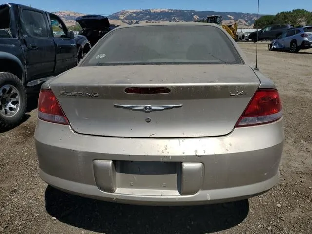 1C3EL56R74N208437 2004 2004 Chrysler Sebring- Lxi 6