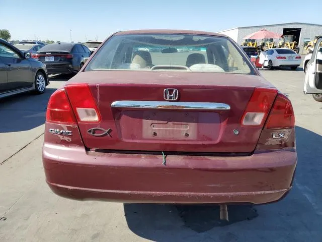 2HGES16592H544327 2002 2002 Honda Civic- LX 6