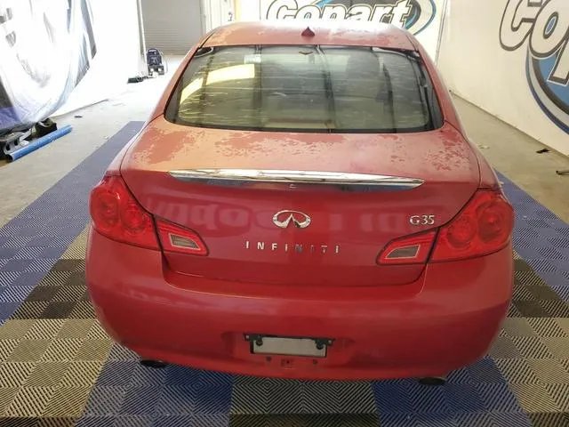 JNKBV61E08M223603 2008 2008 Infiniti G35 6