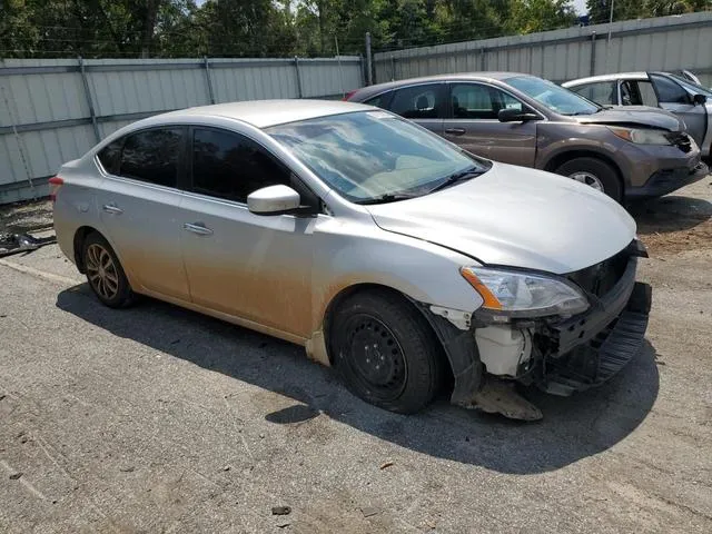 3N1AB7AP3FL691624 2015 2015 Nissan Sentra- S 4