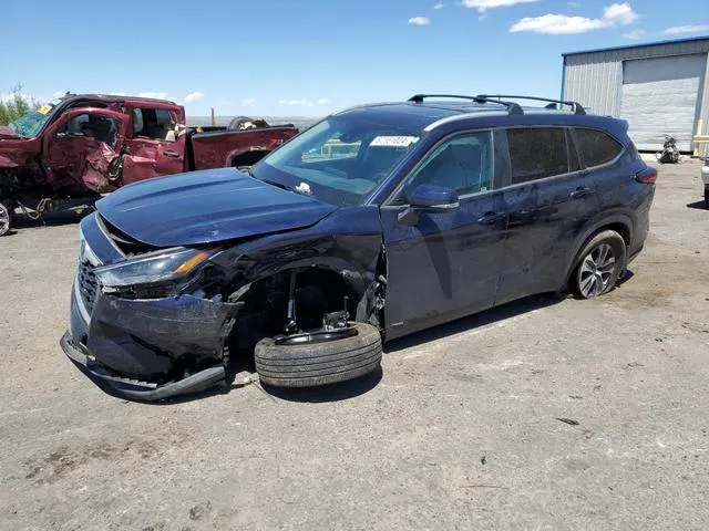 5TDKBRCH6PS133619 2023 2023 Toyota Highlander- Hybrid Xle 1