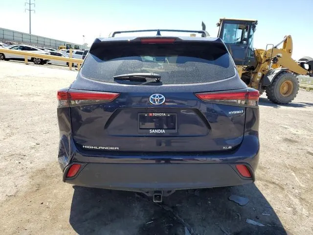 5TDKBRCH6PS133619 2023 2023 Toyota Highlander- Hybrid Xle 6