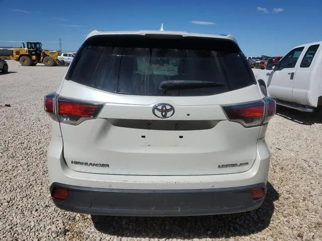 5TDDKRFH9FS216299 2015 2015 Toyota Highlander- Limited 6