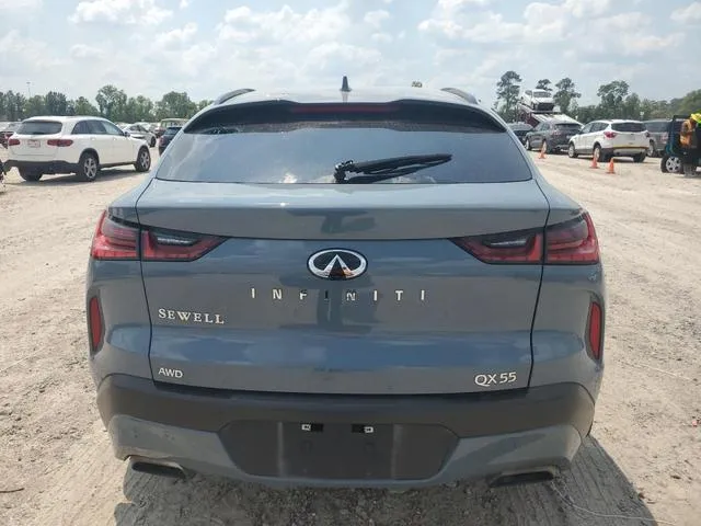 3PCAJ5J35NF112390 2022 2022 Infiniti QX55- Luxe 6