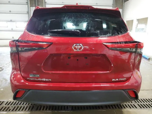 5TDGZRBH1MS146325 2021 2021 Toyota Highlander- Xle 6