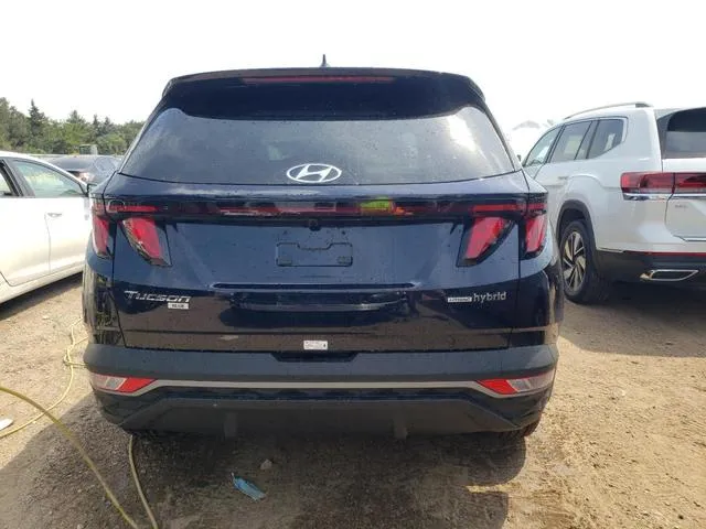 KM8JBCD14RU210184 2024 2024 Hyundai Tucson- Blue 6