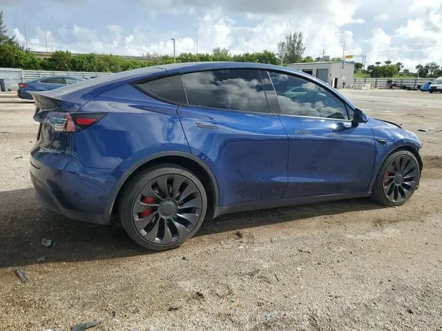 7SAYGDEF9NF376842 2022 2022 Tesla MODEL Y 3