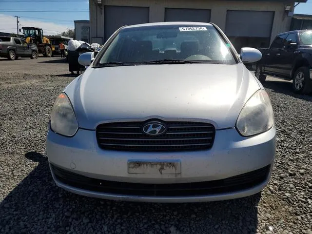 KMHCN46C39U315786 2009 2009 Hyundai Accent- Gls 5