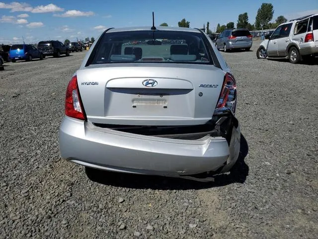 KMHCN46C39U315786 2009 2009 Hyundai Accent- Gls 6