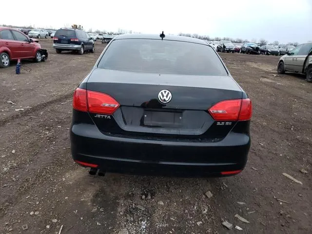 3VWDZ7AJ4BM396258 2011 2011 Volkswagen Jetta- SE 6