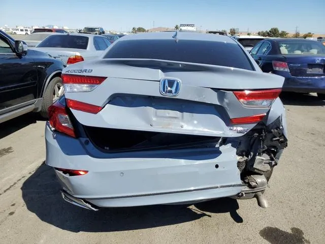 1HGCV3F90NA010293 2022 2022 Honda Accord- Touring Hybrid 6