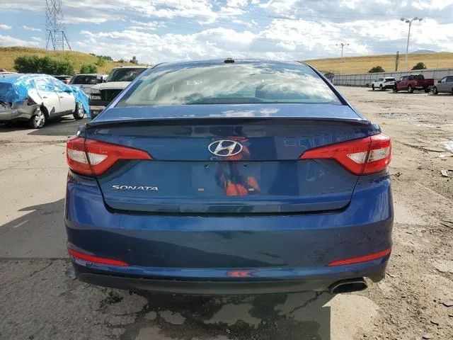 5NPE24AF8FH107206 2015 2015 Hyundai Sonata- SE 6