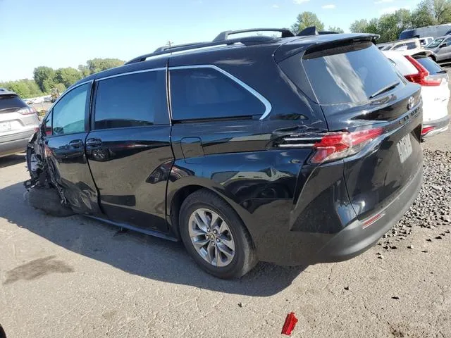 5TDKRKEC4NS113757 2022 2022 Toyota Sienna- LE 2