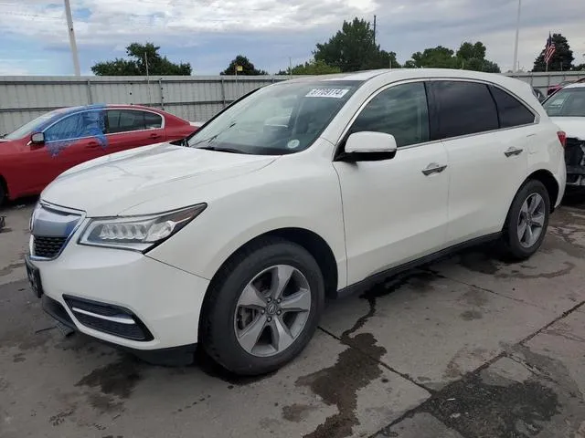 5FRYD4H25GB009713 2016 2016 Acura MDX 1