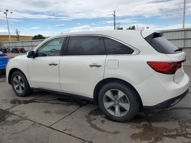 5FRYD4H25GB009713 2016 2016 Acura MDX 2