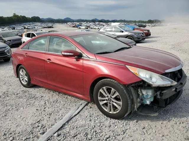 5NPEB4AC1EH818329 2014 2014 Hyundai Sonata- Gls 4