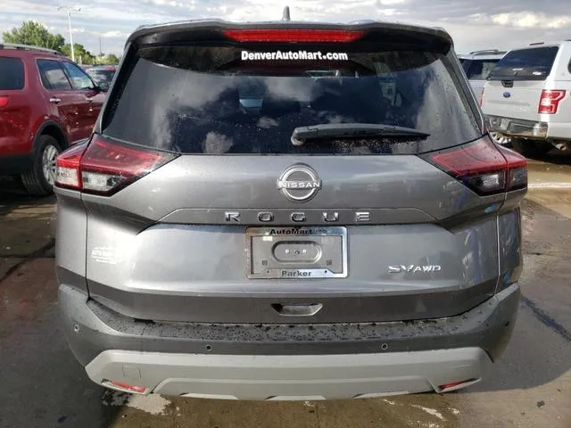 5N1BT3BB6NC671142 2022 2022 Nissan Rogue- SV 6