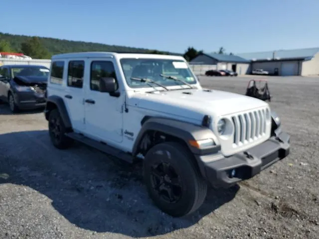 1C4HJXDN0MW768160 2021 2021 Jeep Wrangler- Sport 4