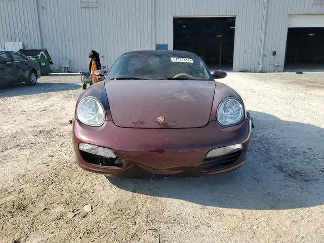 WP0CA298X6U713309 2006 2006 Porsche Boxster 5