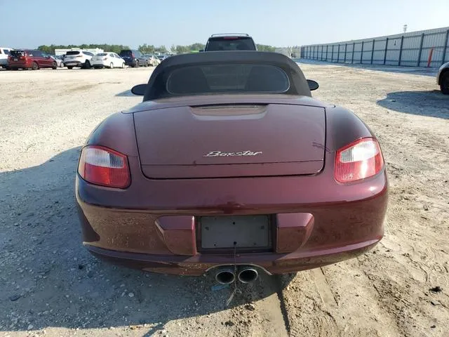 WP0CA298X6U713309 2006 2006 Porsche Boxster 6