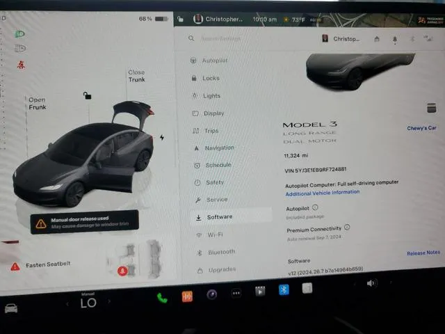 5YJ3E1EB9RF724881 2024 2024 Tesla MODEL 3 9