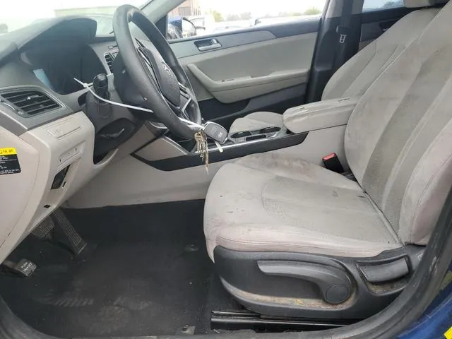 5NPE24AF5HH533258 2017 2017 Hyundai Sonata- SE 7