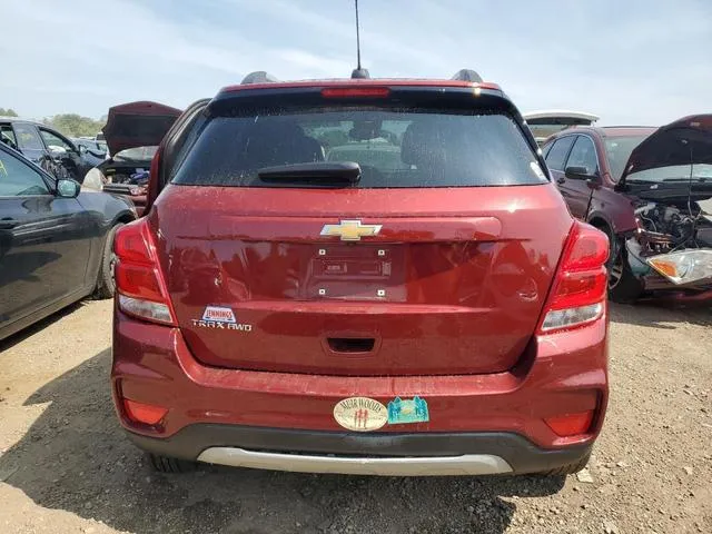 KL7CJPSM6NB558608 2022 2022 Chevrolet Trax- 1LT 6