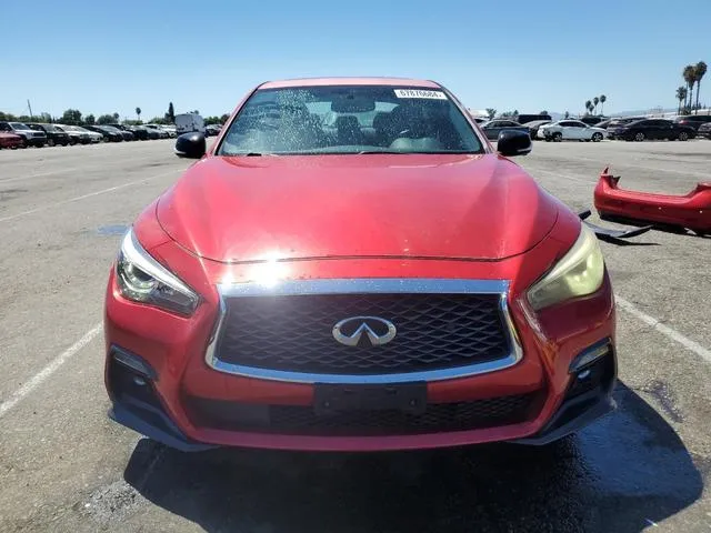 JN1FV7AP5KM760231 2019 2019 Infiniti Q50- Red Sport 400 5