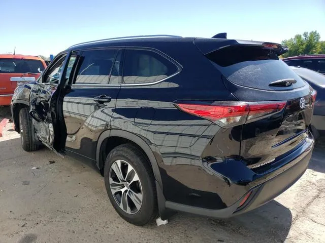 5TDHBRCH3MS524894 2021 2021 Toyota Highlander- Hybrid Xle 2