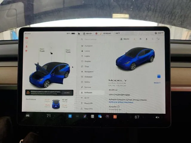 5YJYGAEE1MF179892 2021 2021 Tesla MODEL Y 9