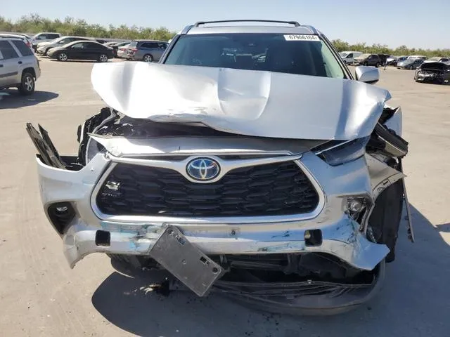 5TDHBRCH3MS535894 2021 2021 Toyota Highlander- Hybrid Xle 5