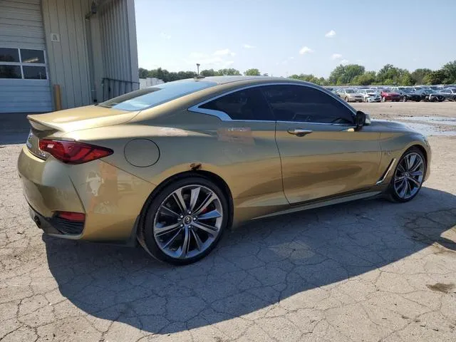 JN1FV7EL0JM630489 2018 2018 Infiniti Q60- Red Sport 400 3