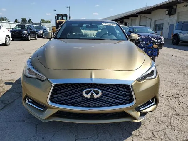 JN1FV7EL0JM630489 2018 2018 Infiniti Q60- Red Sport 400 5